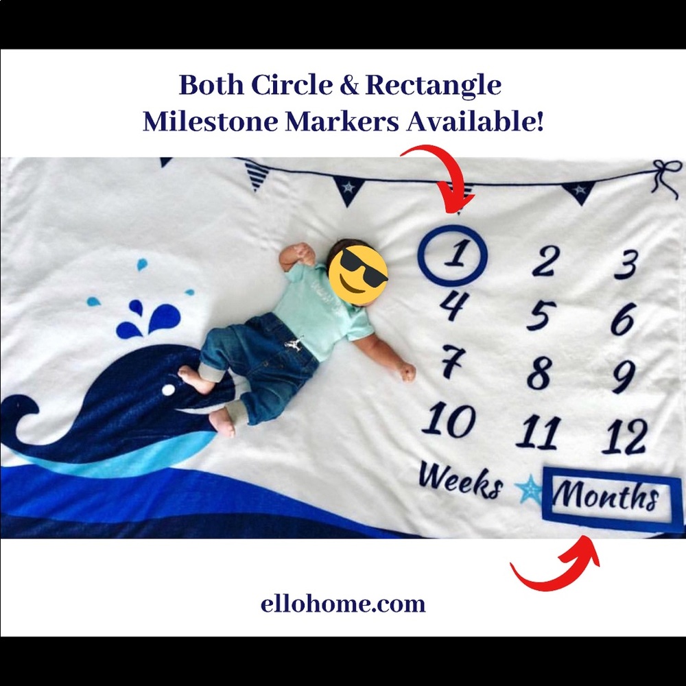 Milestone blanket - Picture 2 of 3